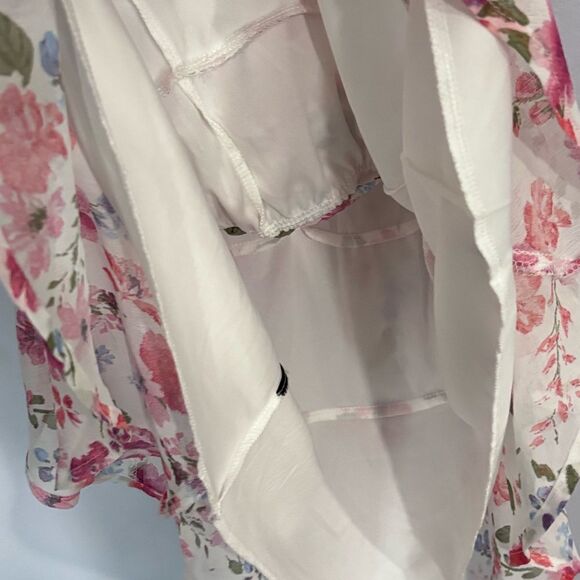 Altar’d State | Women’s NWT White Floral Halter Dress Size XL - Picture 11 of 14